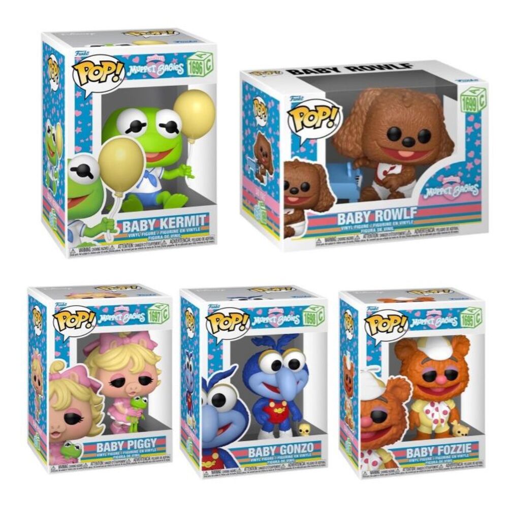 Muppet Babies Disney Funko Pop! Complete Set (5)